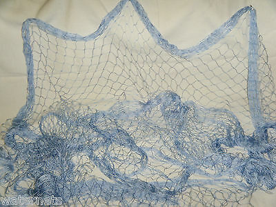 10' X 7'  Blue Fish, Fishing Net, Sports, Weddings, Nautical,stuffed Animals