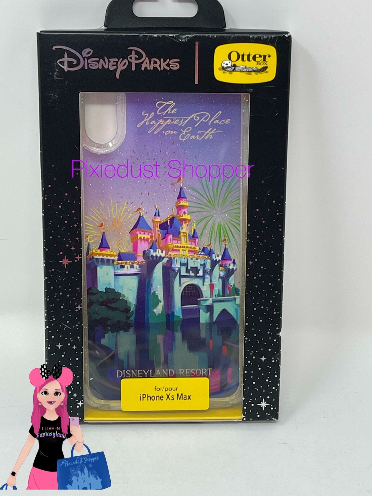 Walt Disney World Glitter Castle Otterbox Iphone Xs Max Phone Case