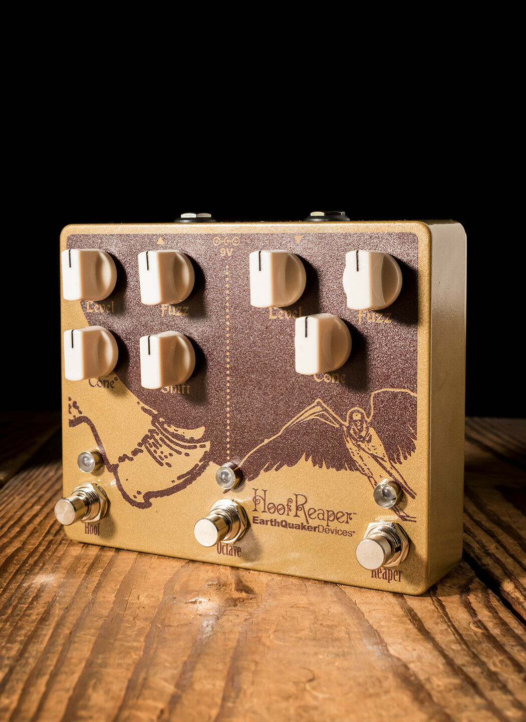 Earthquaker Devices Hoof Reaper V2 Dual Fuzz Pedal - Free Shipping