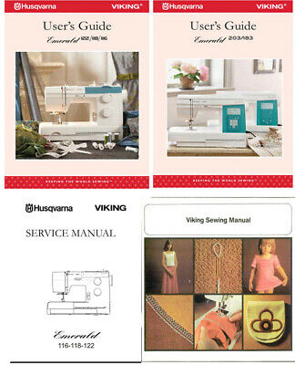 Viking Emerald 116 118 122 183 203 Service Manual Or Instruction Manual