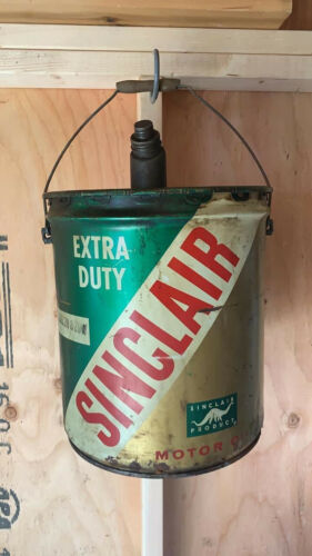 Rare Sinclair 5 Gallon Oil Can 1950’s