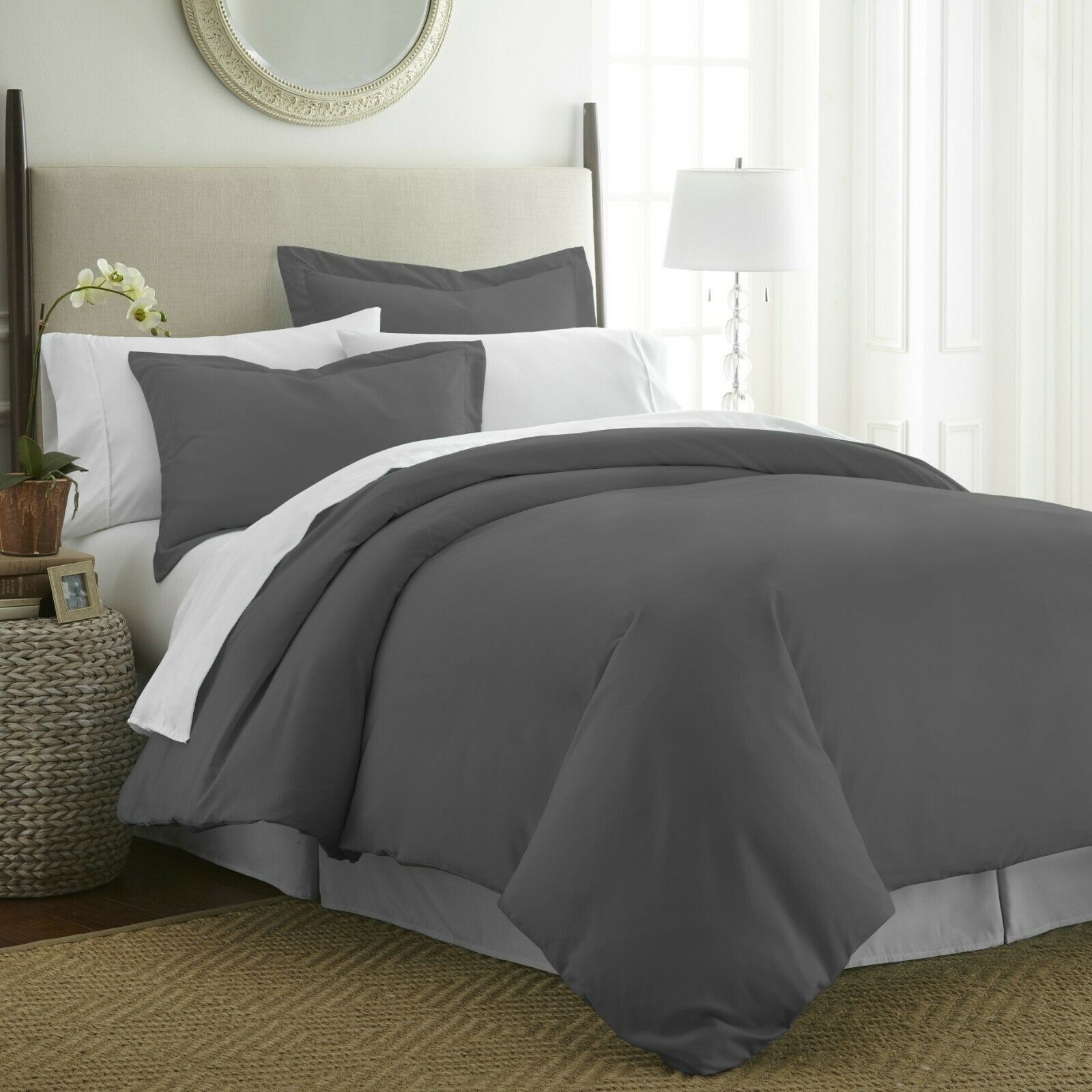 Egyptian Comfort Ultra Soft Duvet Cover Set For Comforter - 14 Rich Colors!