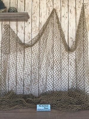 Old Vintage Fishing Net ~10'x10' ~authentic Netting ~ Crab, Lobster Trap, Pond