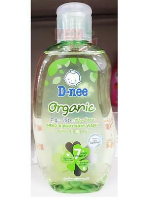 D-nee Organic Head And Body Baby Wash Hypo-allergenic Tested Mild Cleanser 200ml