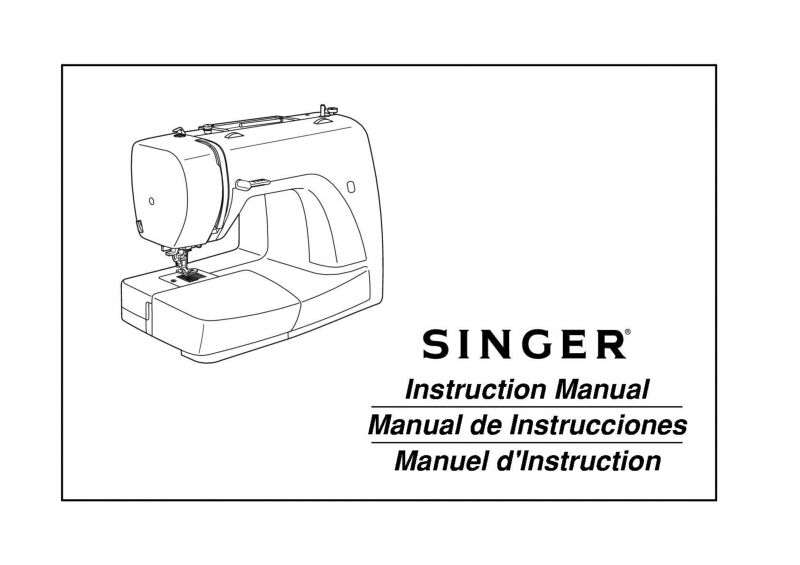 Singer 3116 Sewing Machine/embroidery/serger Owners Manual Reprint