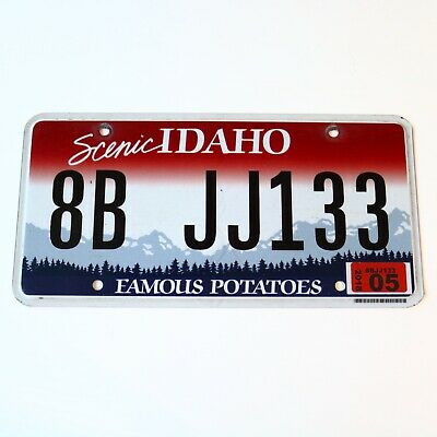 2018 United States Idaho Bonneville County Passenger License Plate 8b Jj133