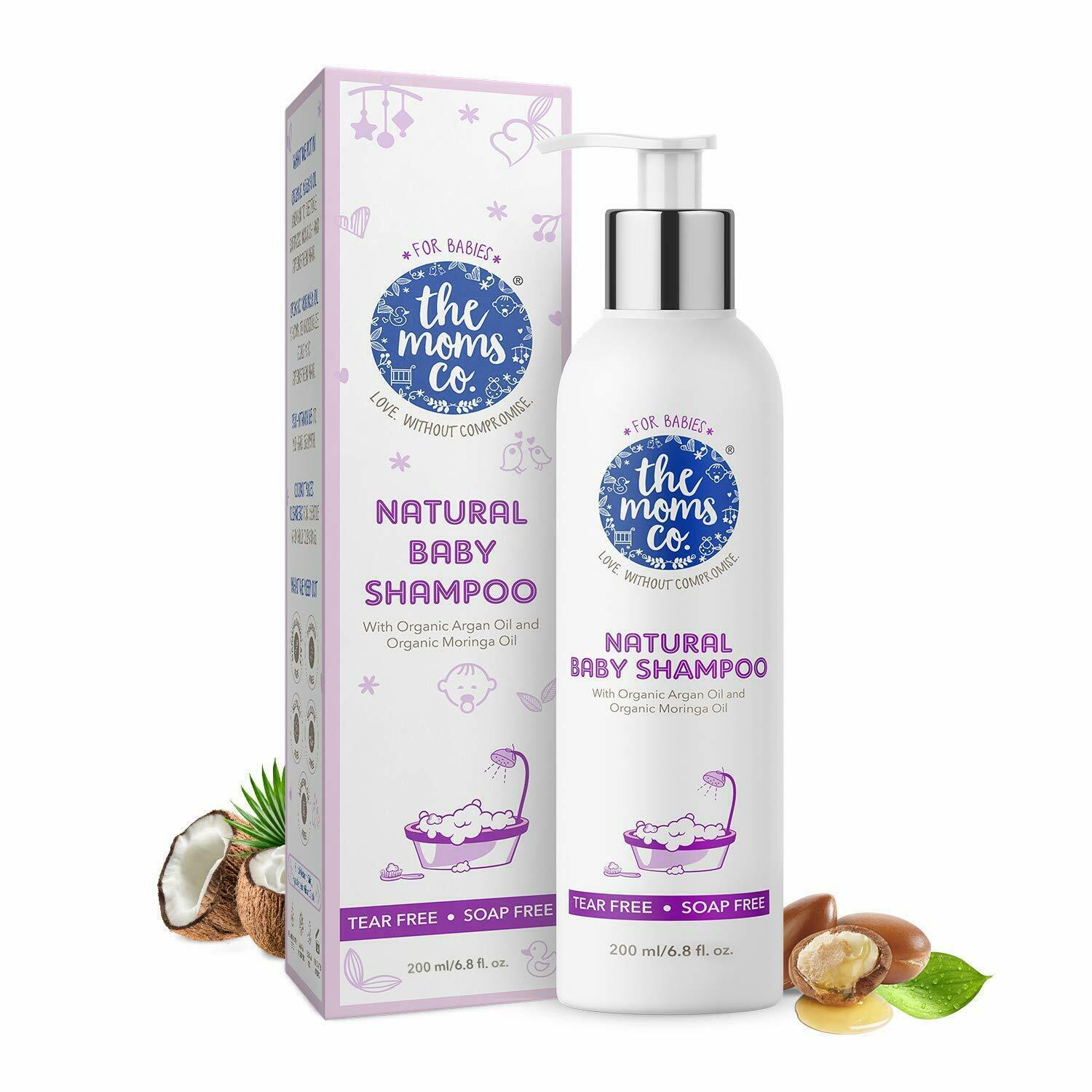 The Moms Co. Tear-free Natural Baby Shampoo 200 Ml Free Shipping World Wide