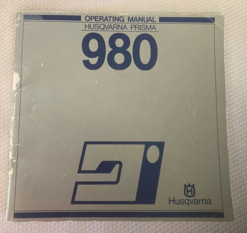 Viking Husqvarna Prisma 980 Operating Manual