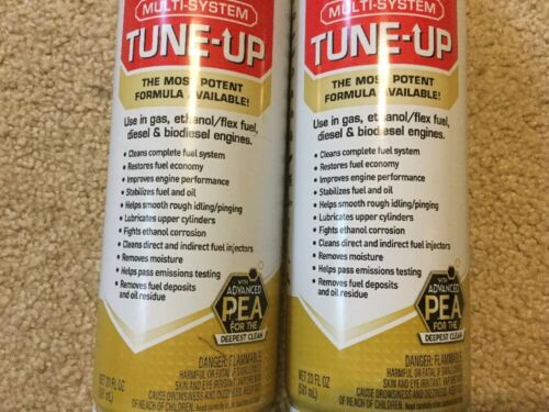 New (2) Gumout Multi-system Tune-up With Advanced Pea, 20 Fl. Oz. Cans