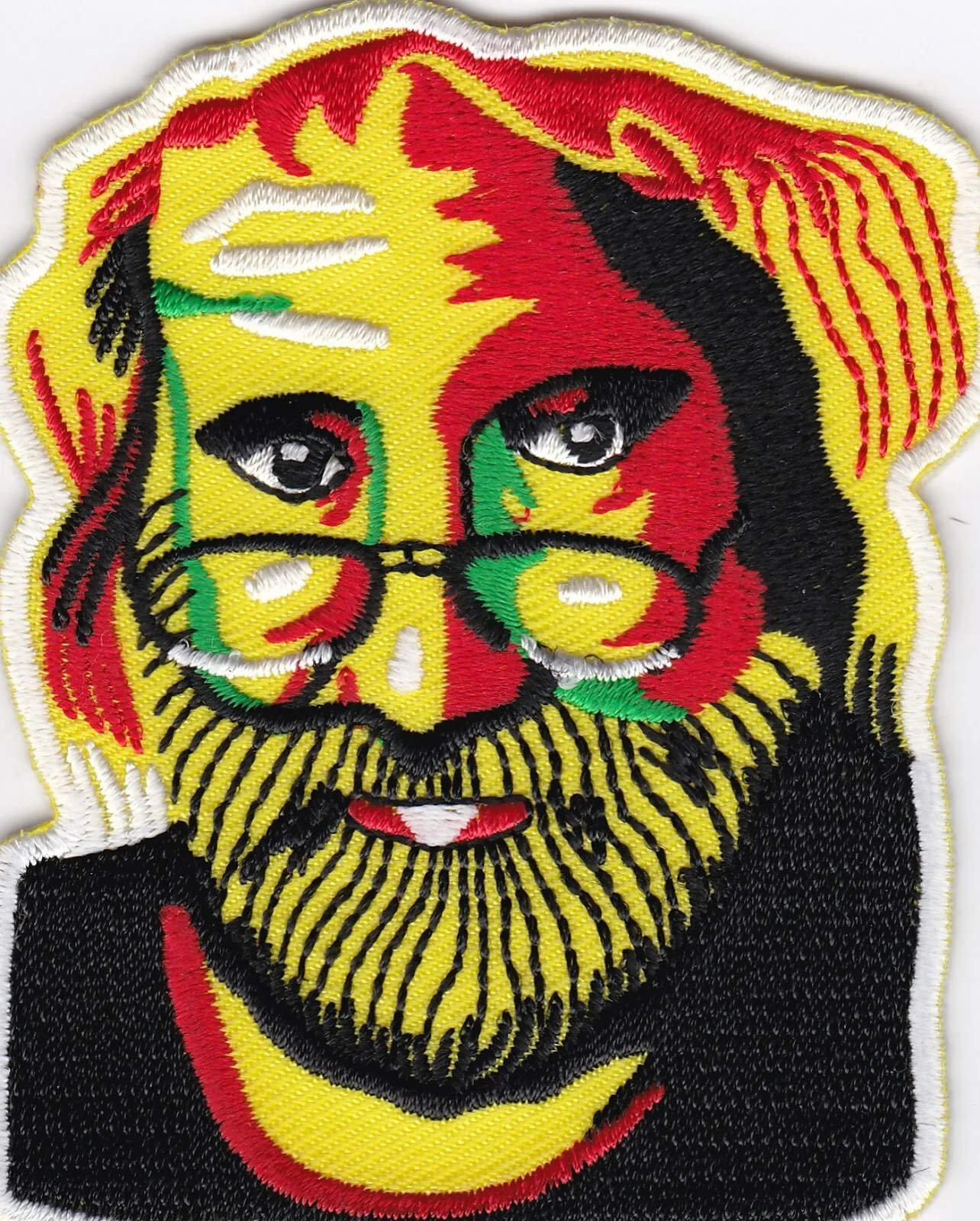 Grateful Dead - Jerry's Face - Iron Or Sew-on Patch