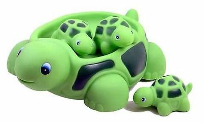 Floating Bath Tub Toy Playmaker Toys Rubber Turtle Family Bathtub Pals Set Of 4