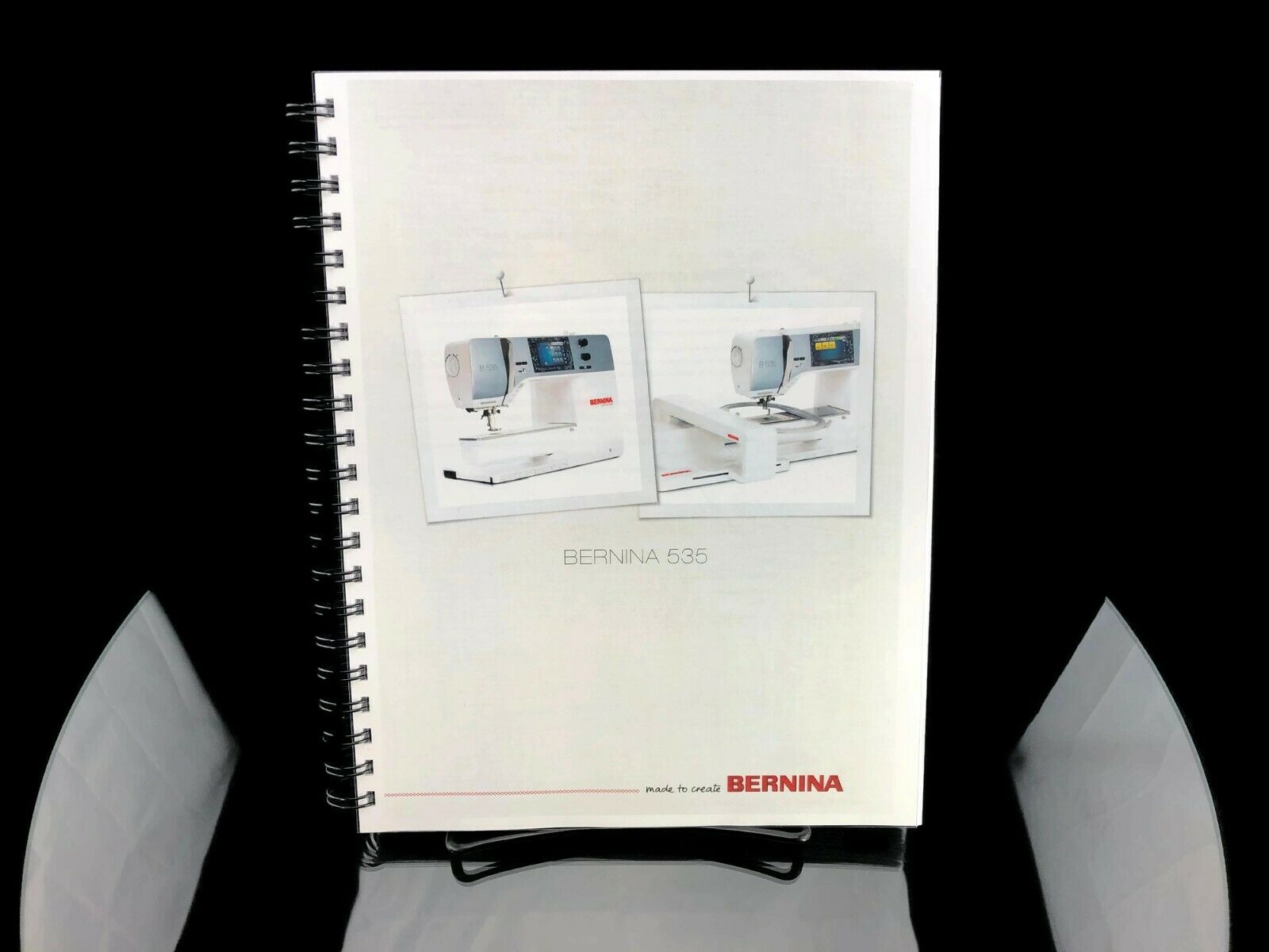 Bernina 535 E B535 Sewing Machine Manual Instructions User Guide Color Copy