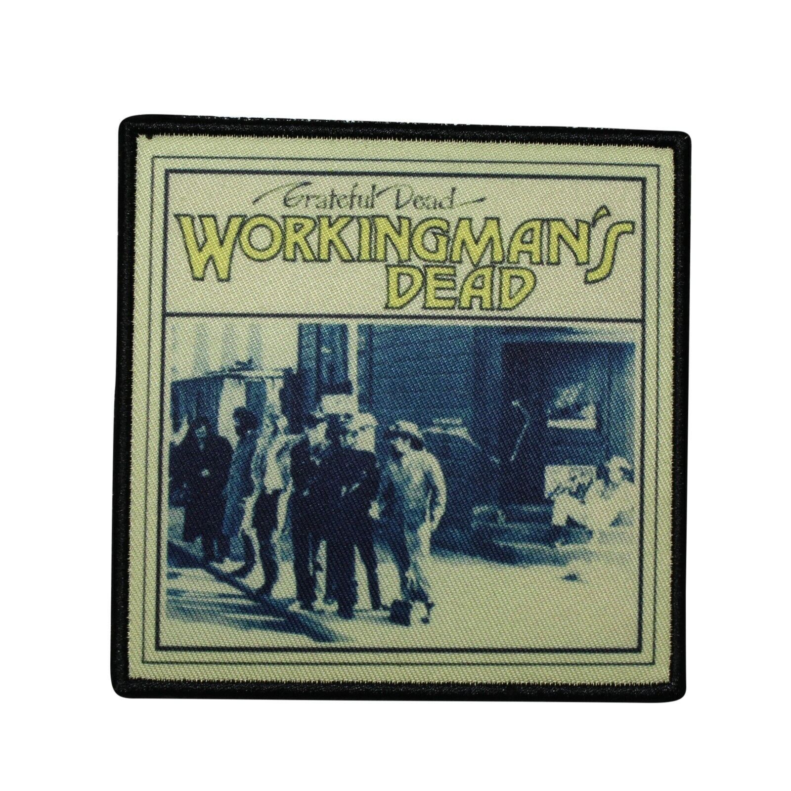Grateful Dead Workingman's Printed Sew On Patch - Official 083-m