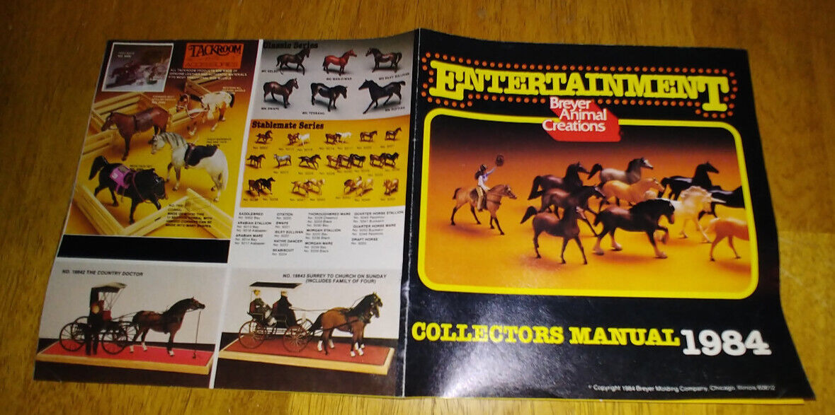 Breyer Animal Creations 1984 Collectors Manual